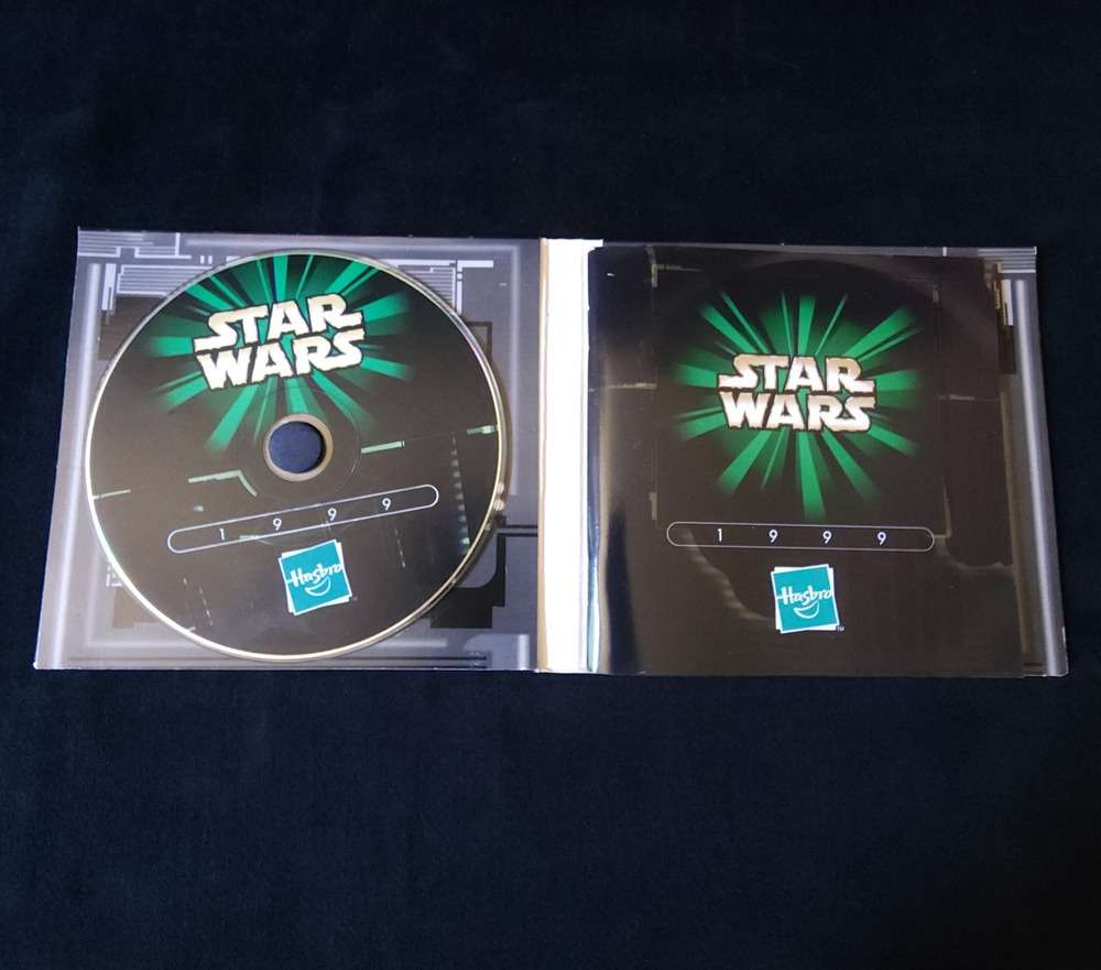 Vintage Rare 1999 Hasbro Star Wars Episode 1 Toy Fair CD-ROM w/ 100 Page Catalog